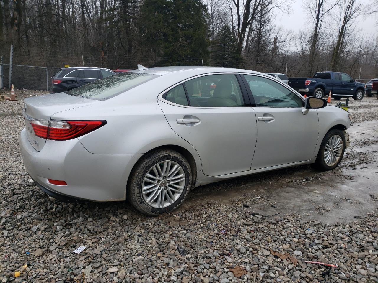2014 Lexus ES VIN JTHBK1GGXE2094197 Copart auction photo, front end damage thumbnail 3