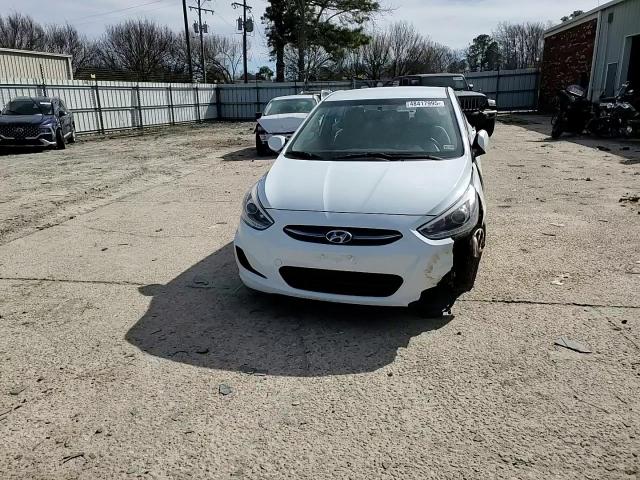 2015 Hyundai Accent VIN KMHCU4AEXFU806119 Copart auction photo, front end / side damage thumbnail 10