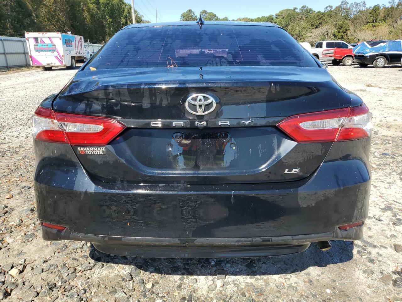 2020 Toyota Camry VIN 4T1C11AK2LU967833 Copart auction photo, front end / top/roof damage thumbnail 6