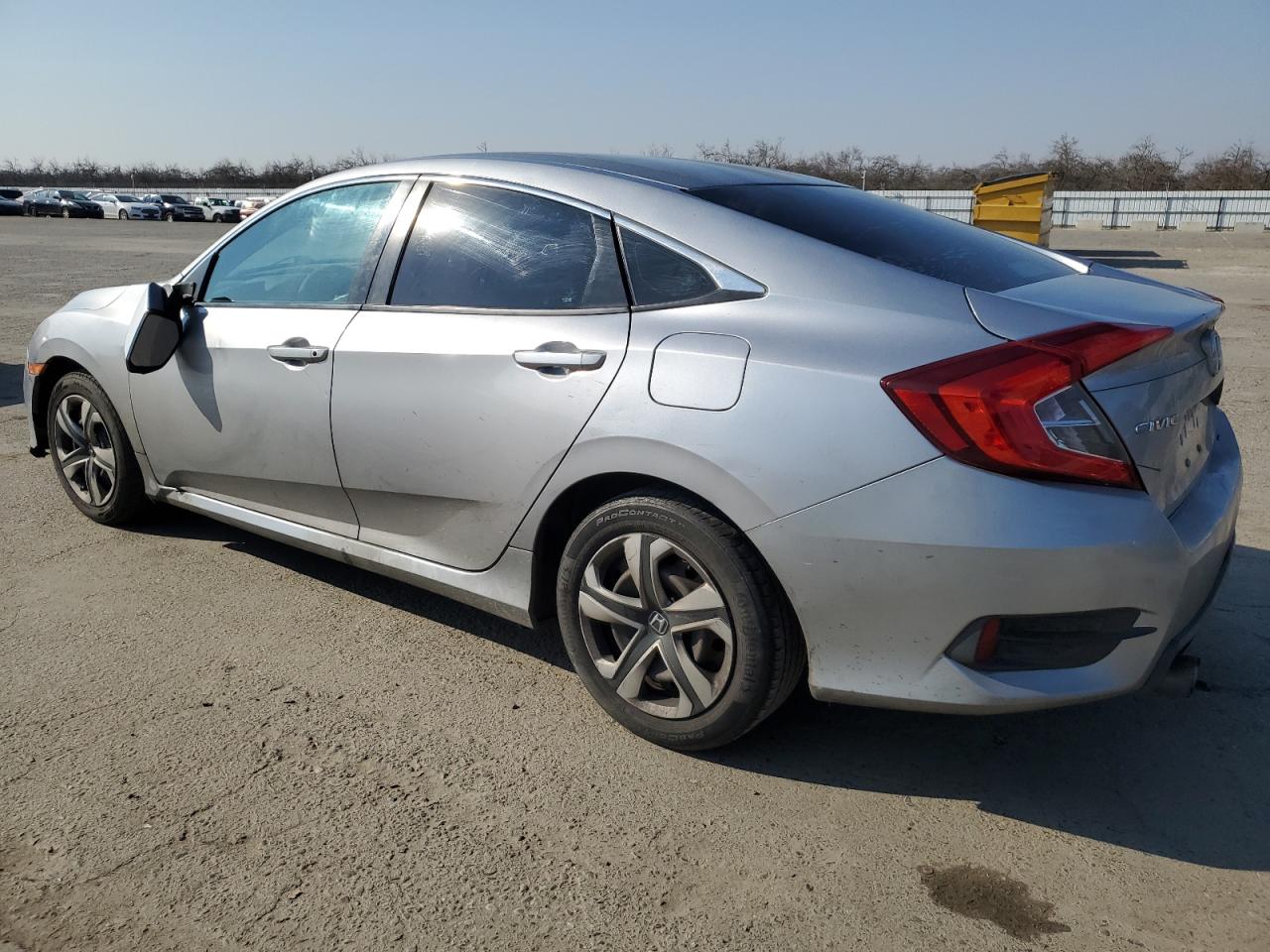 2016 Honda Civic VIN 19XFC2F53GE030076 Copart auction photo, undercarriage / front end damage thumbnail 2