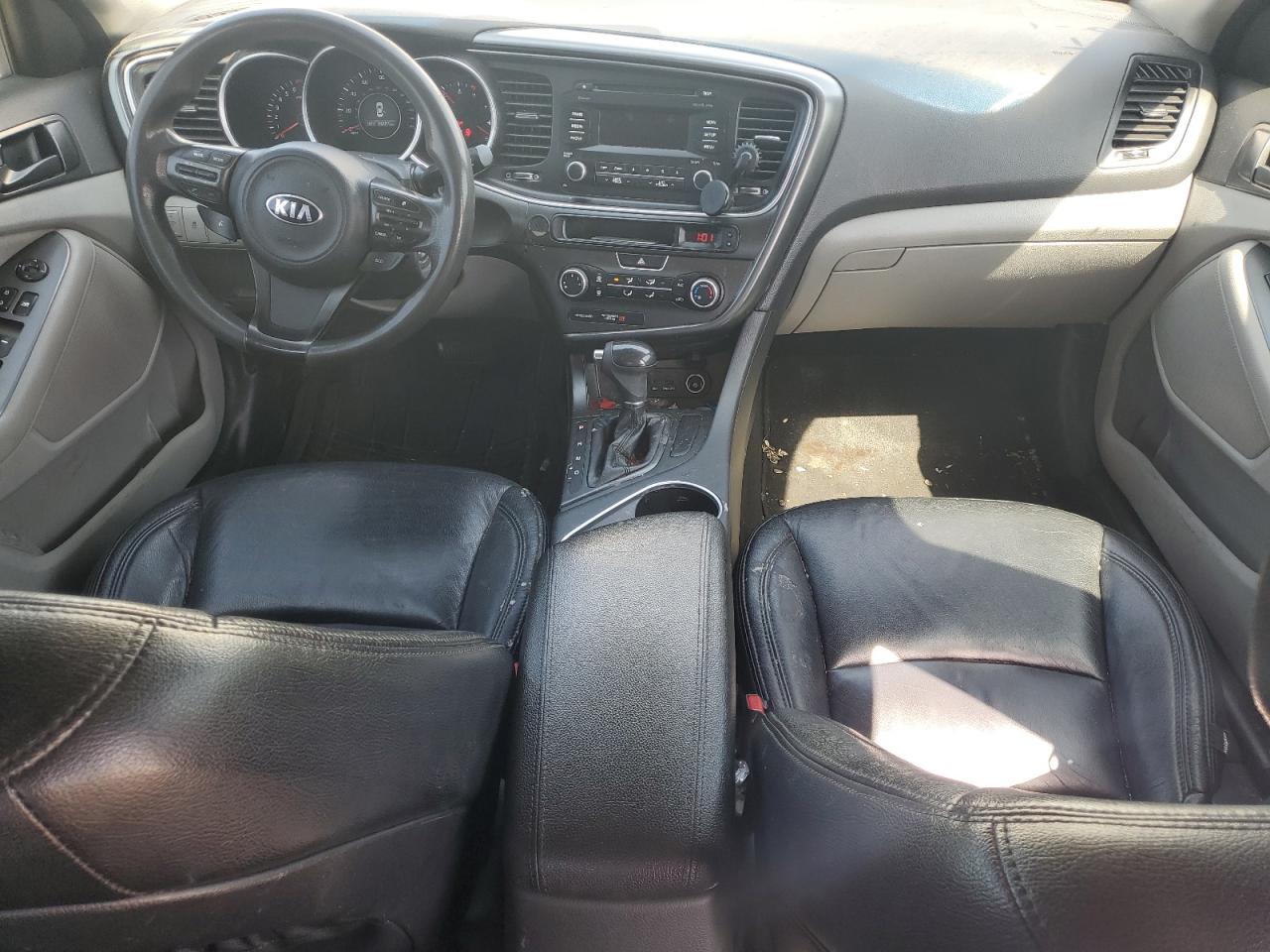 2014 KIA Optima VIN 5XXGM4A71EG324943 Copart auction photo, undercarriage damage thumbnail 8