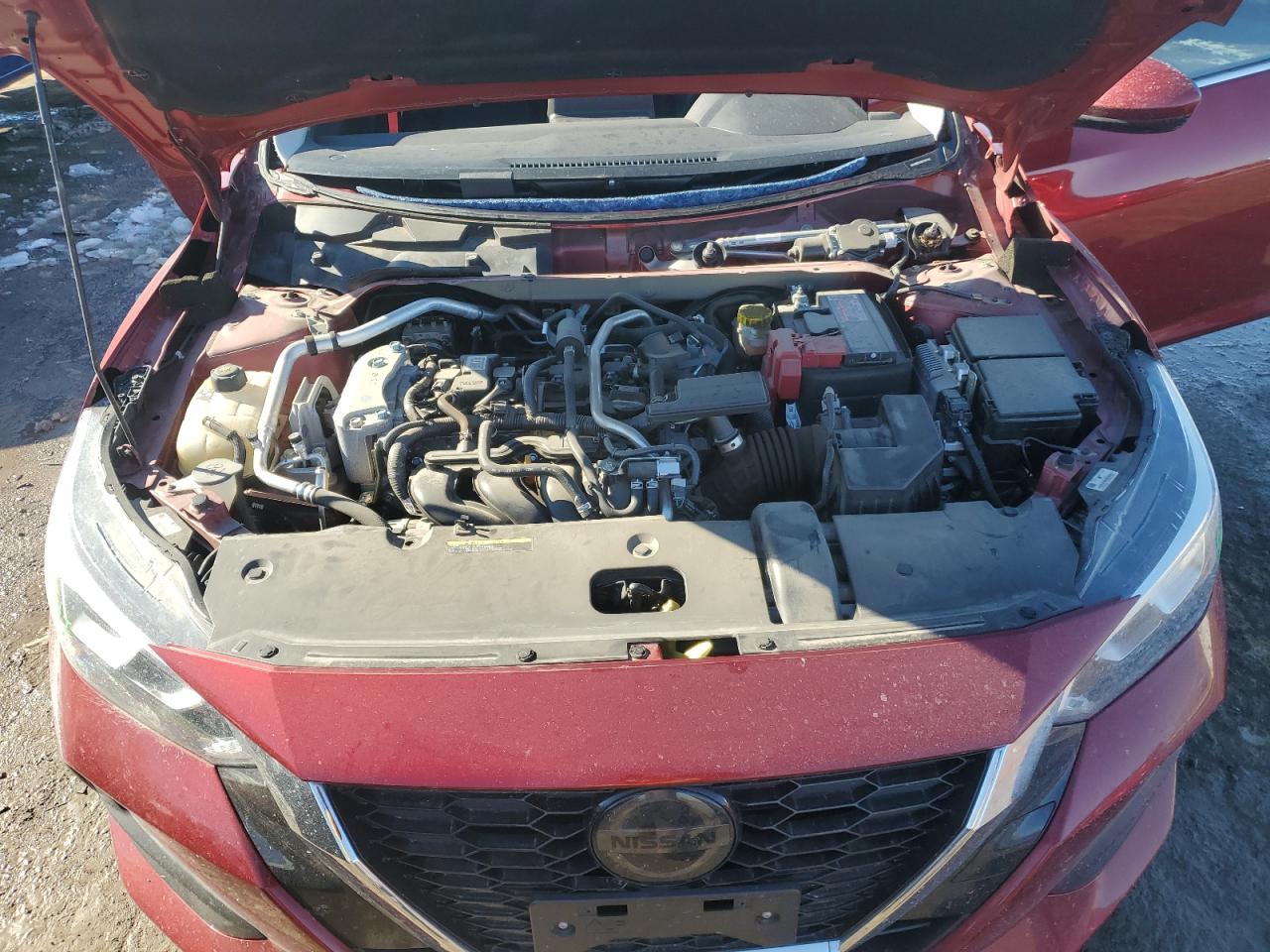 2022 Nissan Sentra VIN 3N1AB8CV6NY301103 Copart auction photo, all over damage thumbnail 11