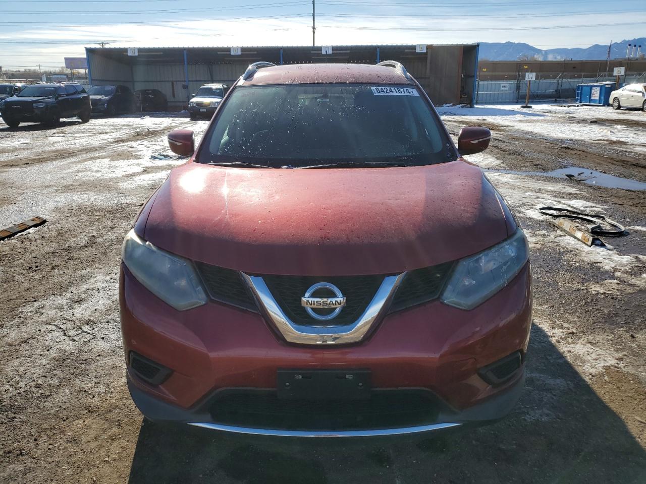 2014 Nissan Rogue VIN 5N1AT2MV2EC808199 Copart auction photo, hail / side damage thumbnail 5
