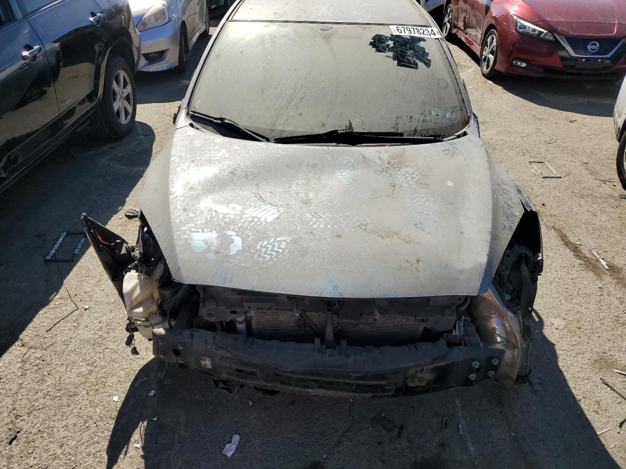 2011 Mazda 3 VIN JM1BL1VG9B1421708 Copart auction photo, vandalism damage thumbnail 5