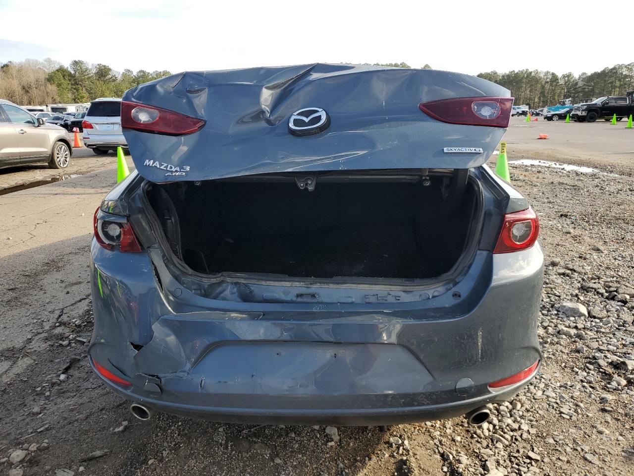 2024 Mazda 3 VIN 3MZBPBCM7RM415645 Copart auction photo, all over damage thumbnail 6