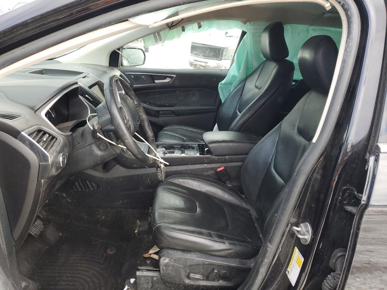 2020 Ford Edge VIN 2FMPK4K96LBA56101 Copart auction photo, front end / side damage thumbnail 7