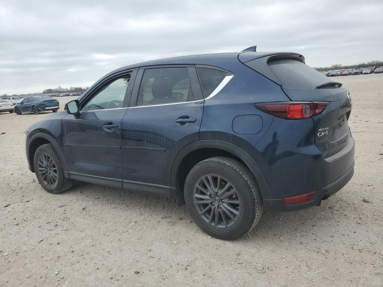 2020 Mazda CX-5 VIN JM3KFACM9L0838941 Copart auction photo, side / rear end damage thumbnail 2