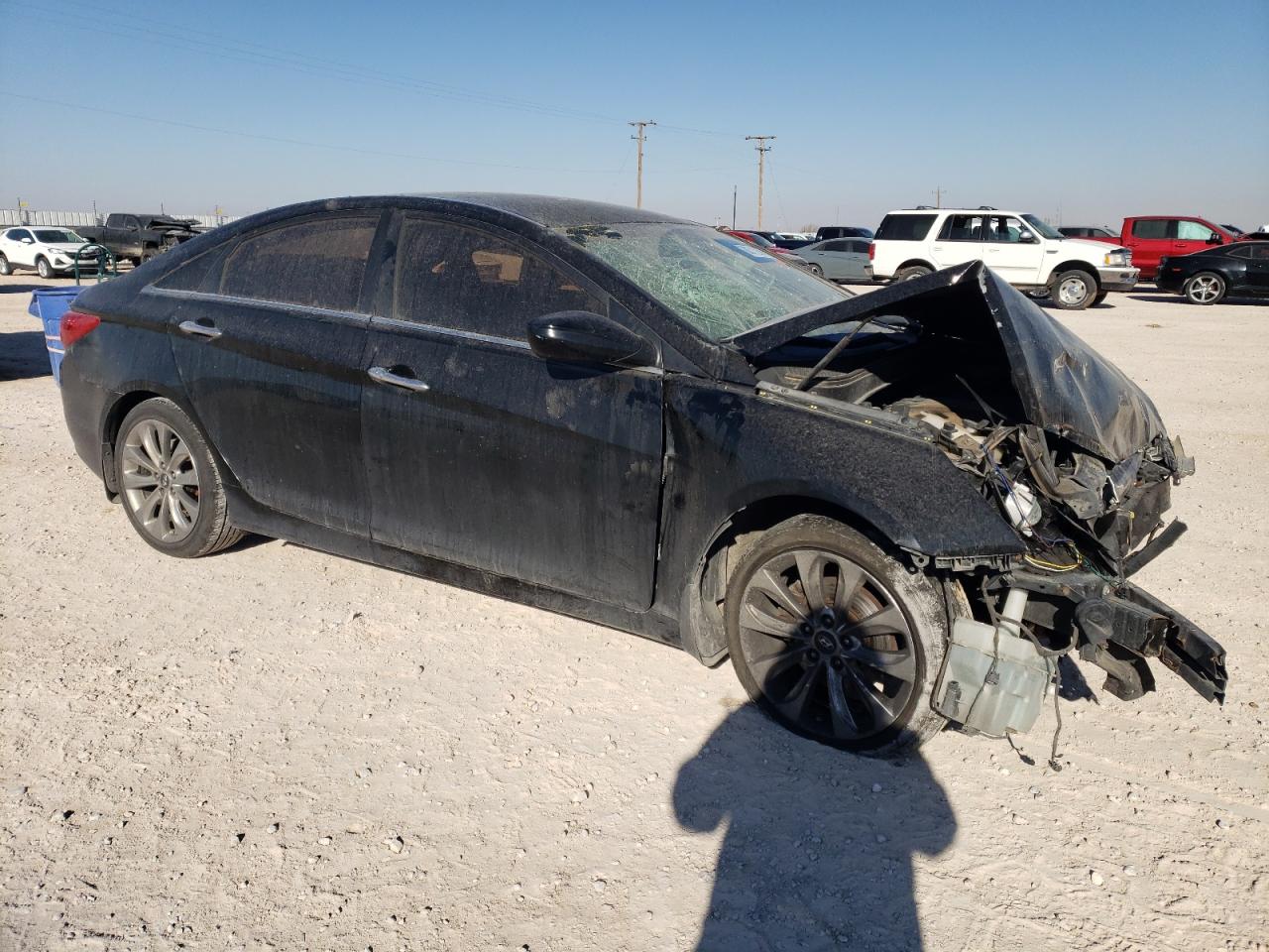 2013 Hyundai Sonata VIN 5NPEC4ACXDH540770 Copart auction photo, front end damage thumbnail 4
