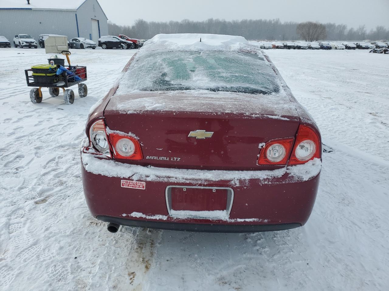2011 Chevrolet Malibu VIN 1G1ZE5E11BF301442 Copart auction photo, rear end damage thumbnail 6