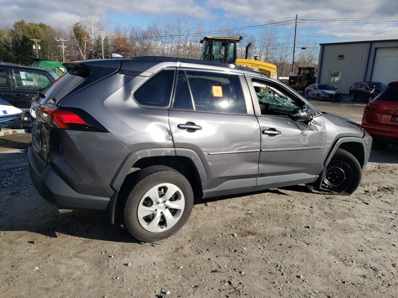 2019 Toyota RAV 4 VIN 2T3G1RFV6KC020224 Copart auction photo, all over damage thumbnail 3