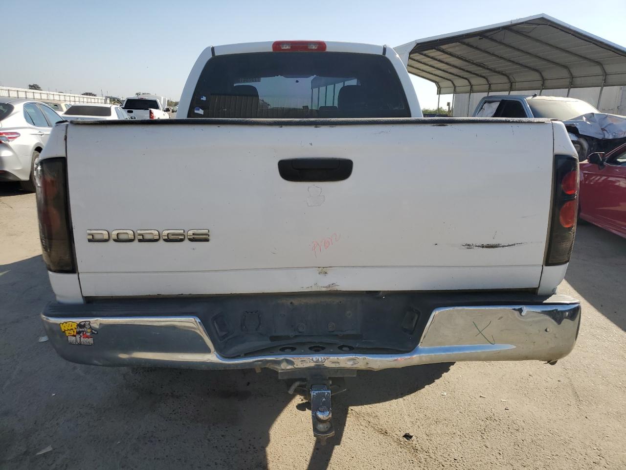 2004 Dodge RAM VIN 1D7HA18NX4S672217 Copart auction photo, undercarriage / side damage thumbnail 6