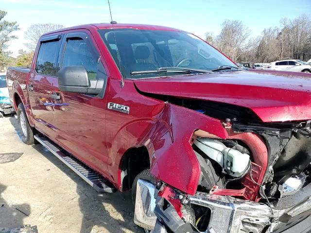 2016 Ford F-150 VIN 1FTEW1E85GFB28749 Copart auction photo, front end damage thumbnail 14