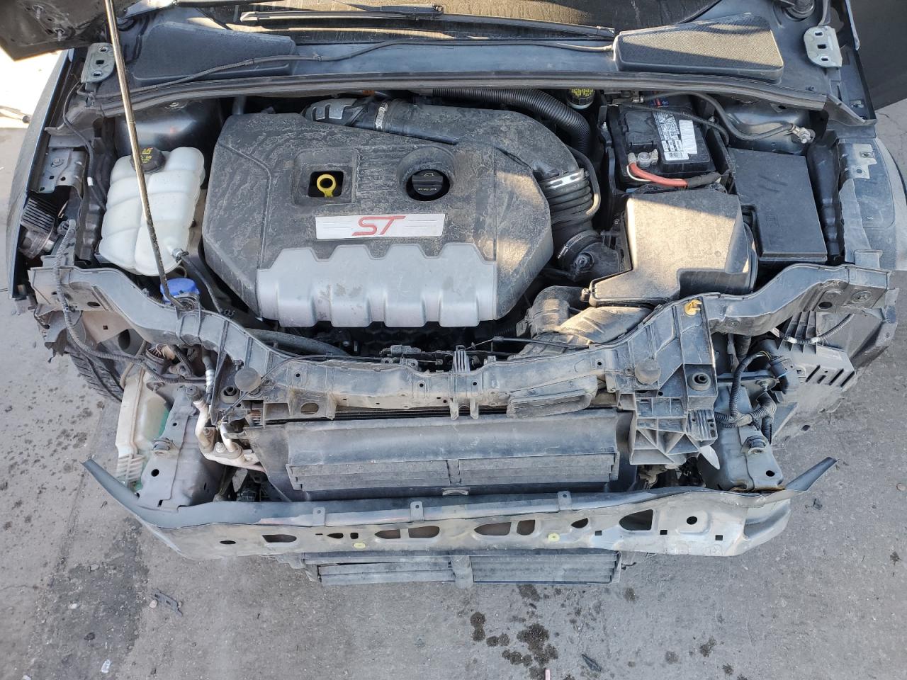 2017 Ford Focus VIN 1FADP3L92HL223228 Copart auction photo, front end damage thumbnail 11