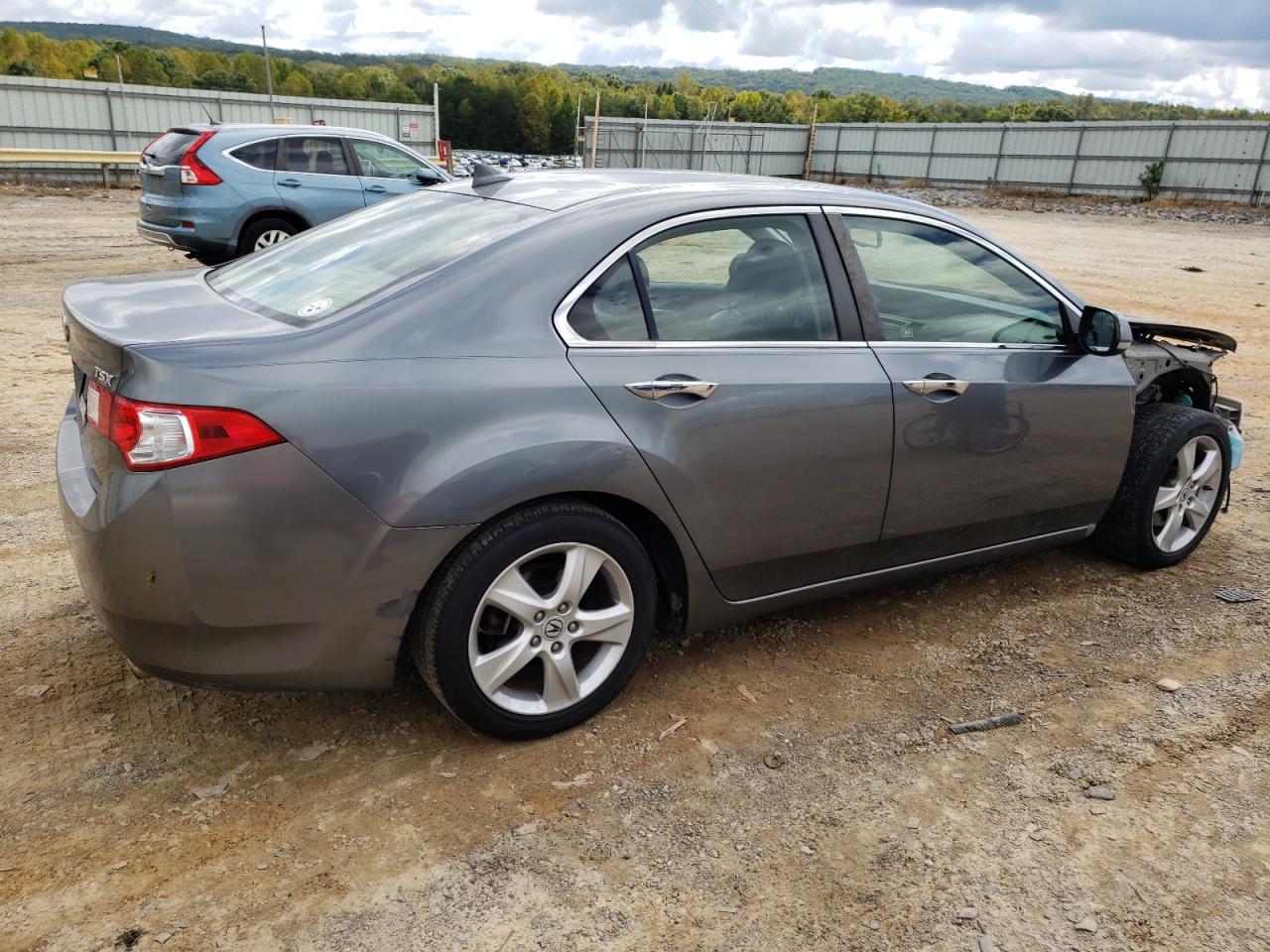 2009 Acura TSX VIN JH4CU266X9C000445 Copart auction photo, front end / side damage thumbnail 3