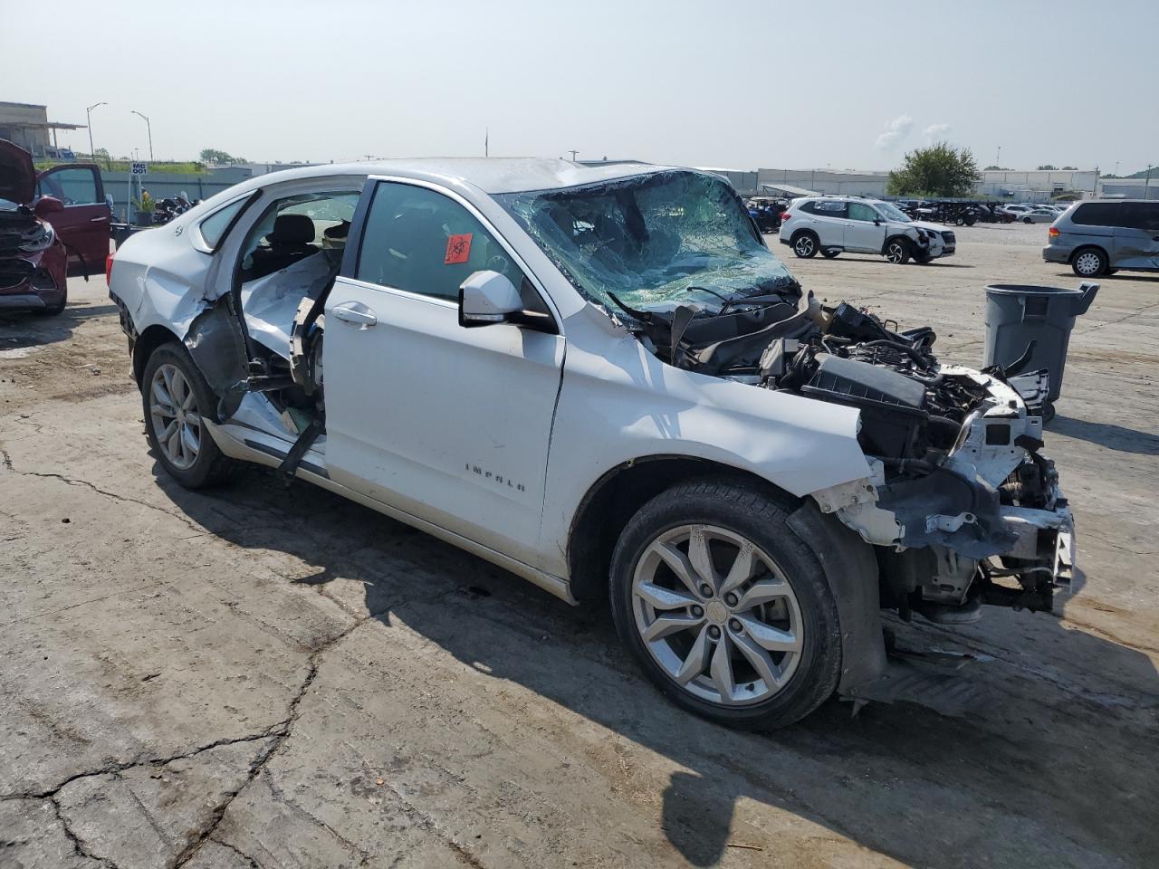 2018 Chevrolet Impala VIN 2G1105S31J9120544 Copart auction photo, all over / undercarriage damage thumbnail 4
