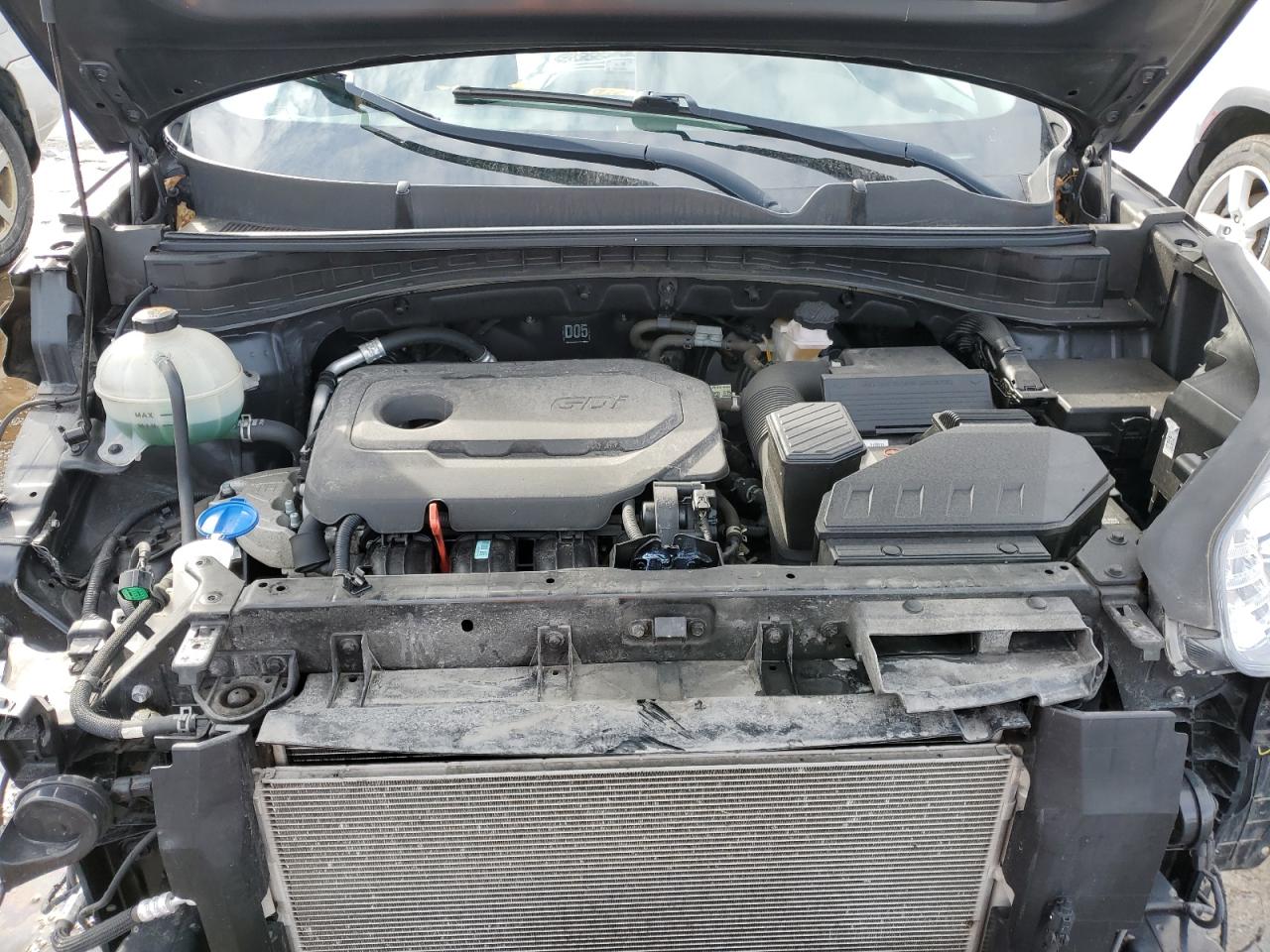 2020 KIA Sportage VIN KNDPNCAC3L7685567 Copart auction photo, front end / undercarriage damage thumbnail 12