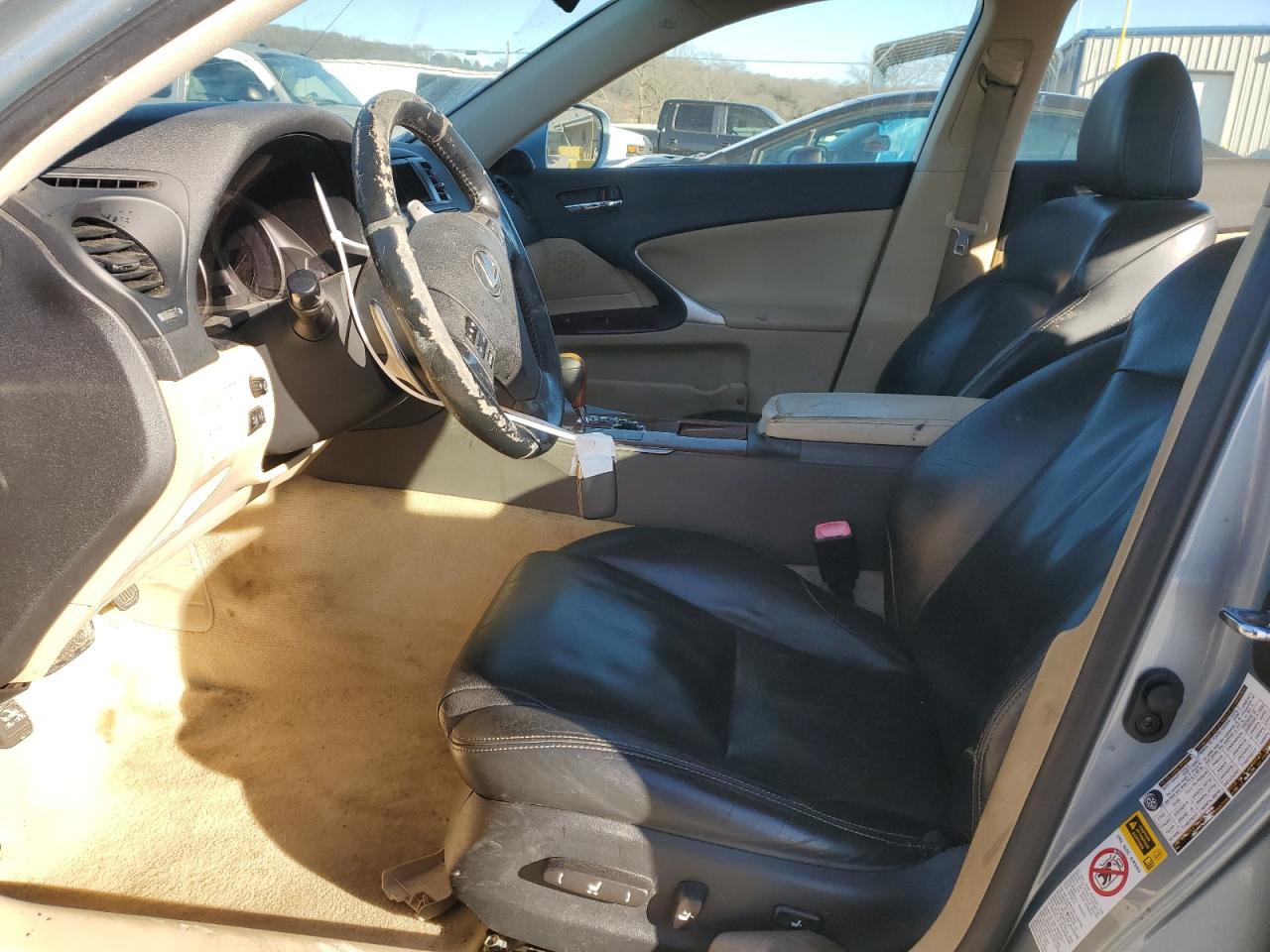 2007 Lexus IS VIN JTHBK262672029328 Copart auction photo, all over damage thumbnail 7