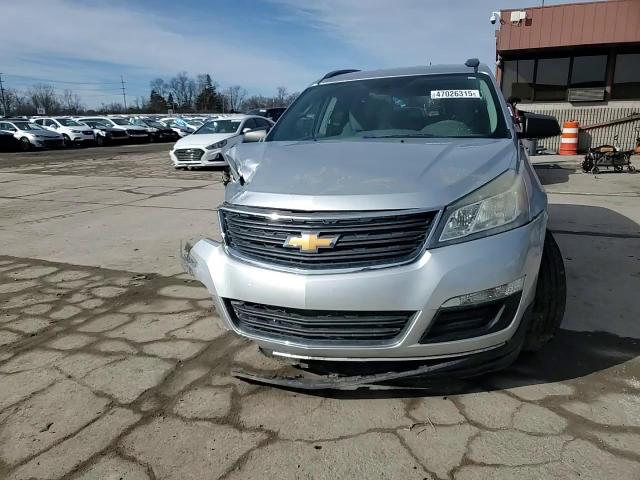 2014 Chevrolet Traverse VIN 1GNKRFED4EJ172330 Copart auction photo, front end / side damage thumbnail 12