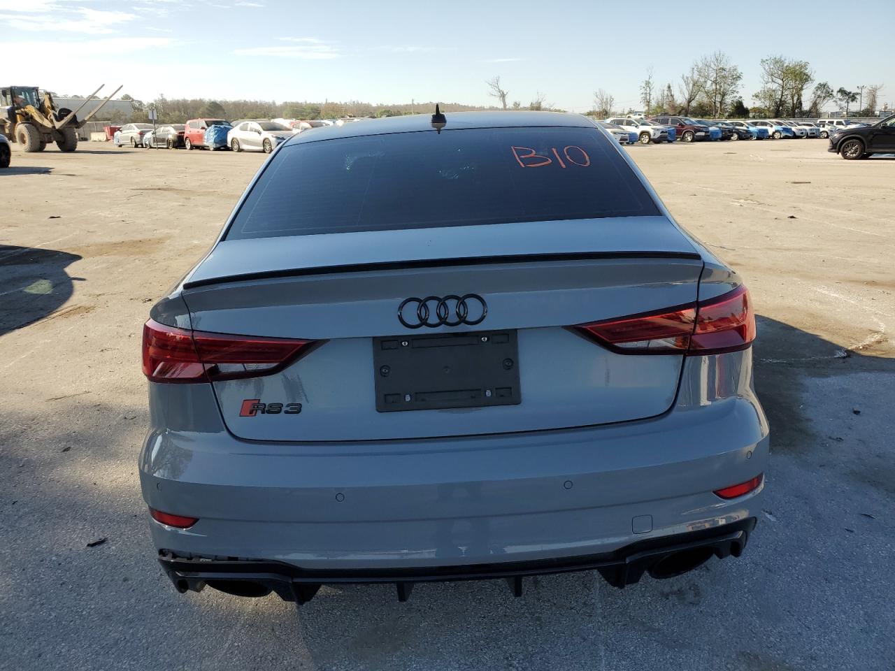 2019 Audi RS3 VIN WUABWGFF2KA900796 Copart auction photo, front end / side damage thumbnail 6