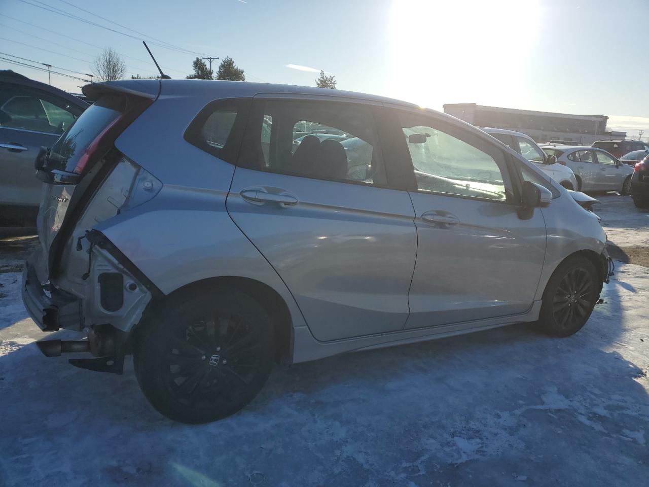 2020 Honda Fit VIN 3HGGK5H65LM719813 Copart auction photo, front end / rear end damage thumbnail 3