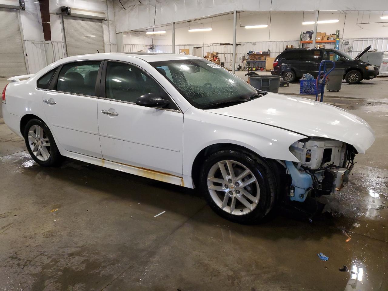 2011 Chevrolet Impala VIN 2G1WC5EM3B1182156 Copart auction photo, front end damage thumbnail 4