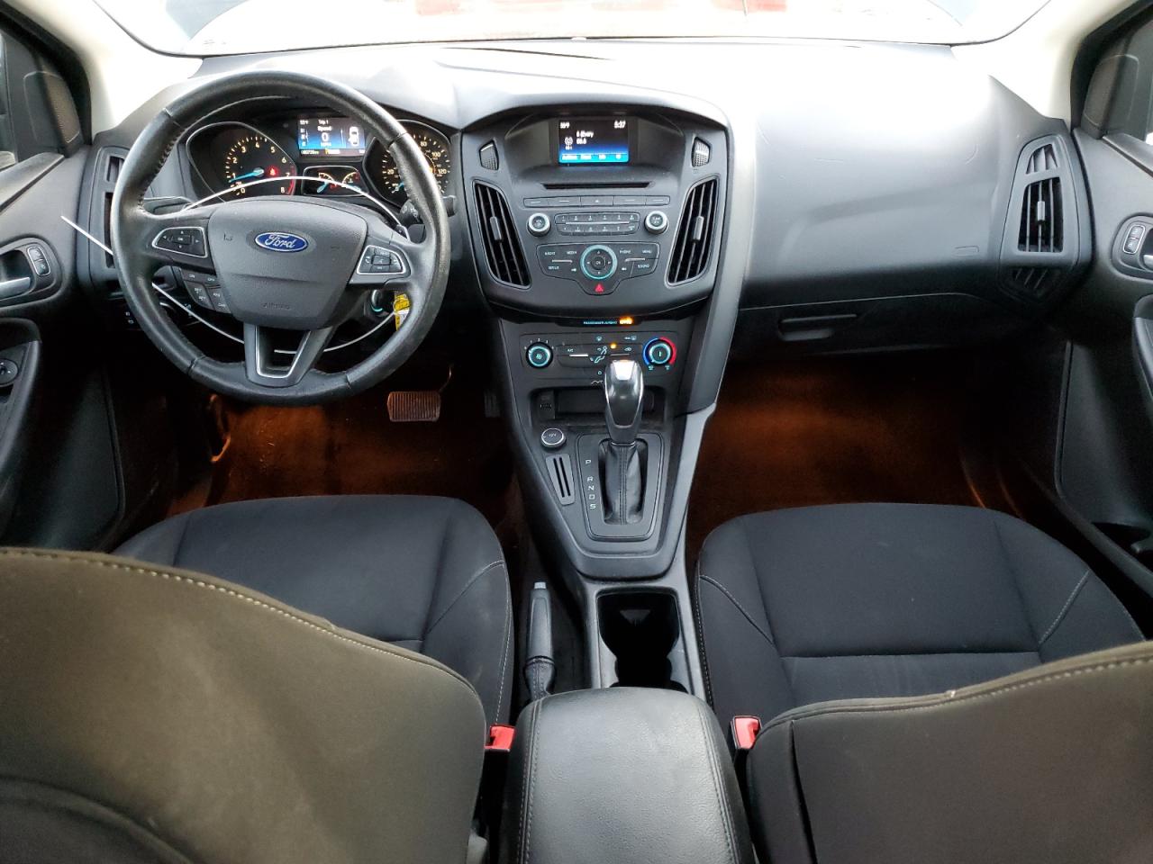 2016 Ford Focus VIN 1FADP3F26GL236383 Copart auction photo, side damage thumbnail 9