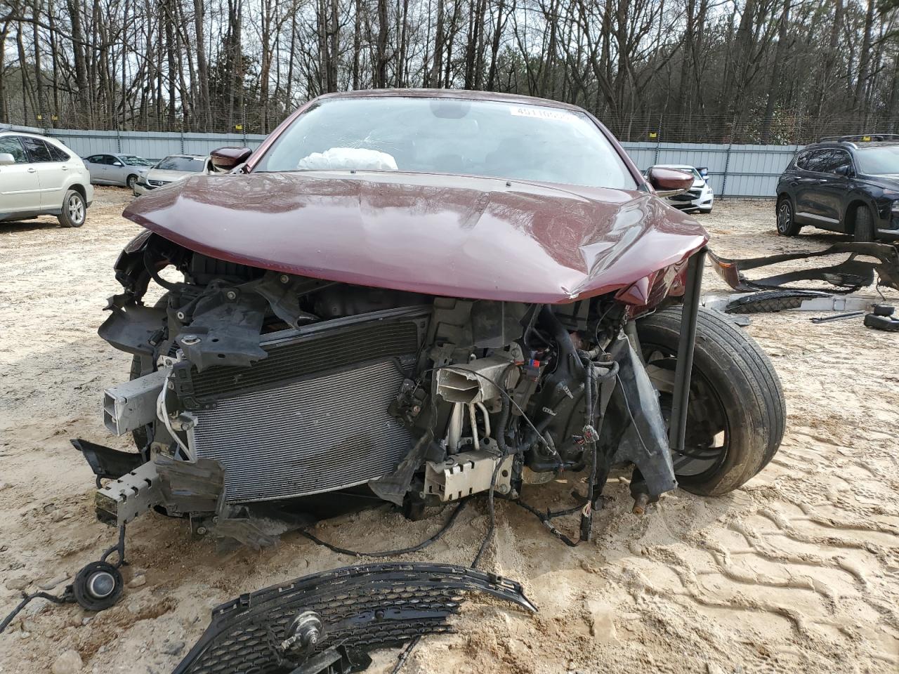 2015 Chrysler 200 VIN 1C3CCCBB2FN745143 Copart auction photo, front end damage thumbnail 5