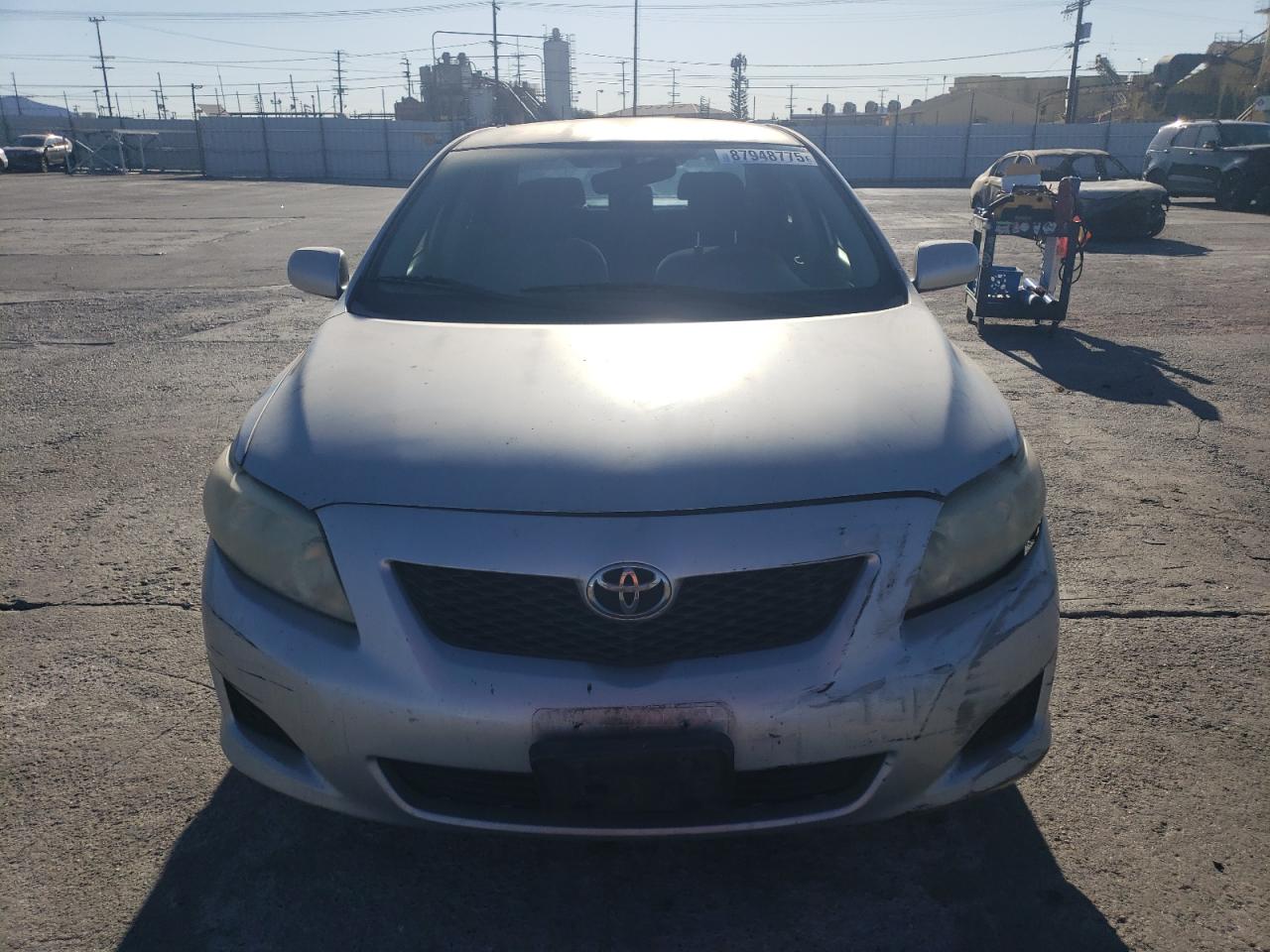2009 Toyota Corolla VIN JTDBL40E999086663 Copart auction photo, all over damage thumbnail 5