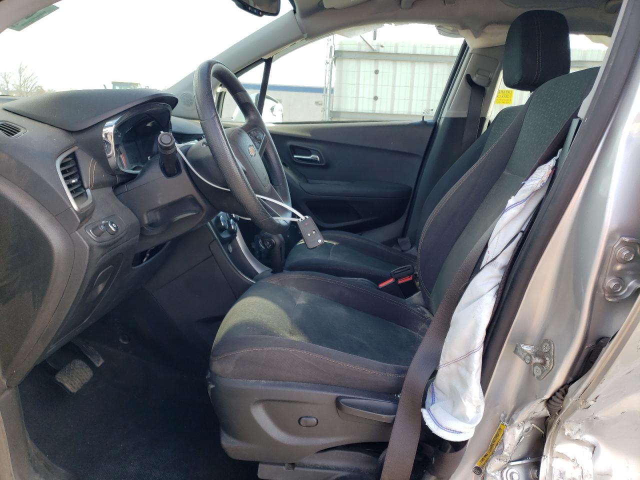 2017 Chevrolet Trax VIN 3GNCJKSB6HL258663 Copart auction photo, side damage thumbnail 7