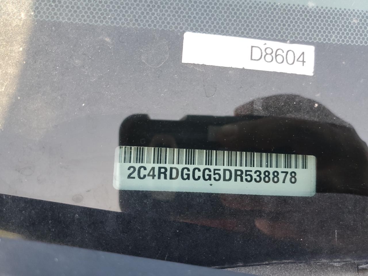 2013 Dodge Caravan VIN 2C4RDGCG5DR538878 Copart auction photo, front end / minor dent/scratches damage thumbnail 14
