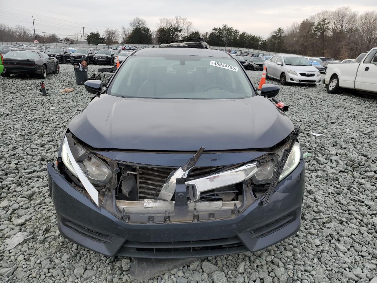2016 Honda Civic VIN 19XFC2F54GE025758 Copart auction photo, front end damage thumbnail 5