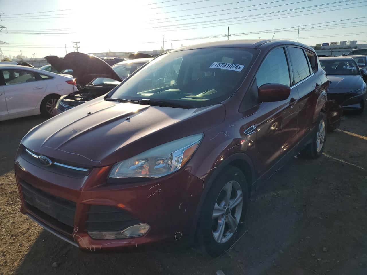 2014 Ford Escape VIN 1FMCU0GX1EUC73593