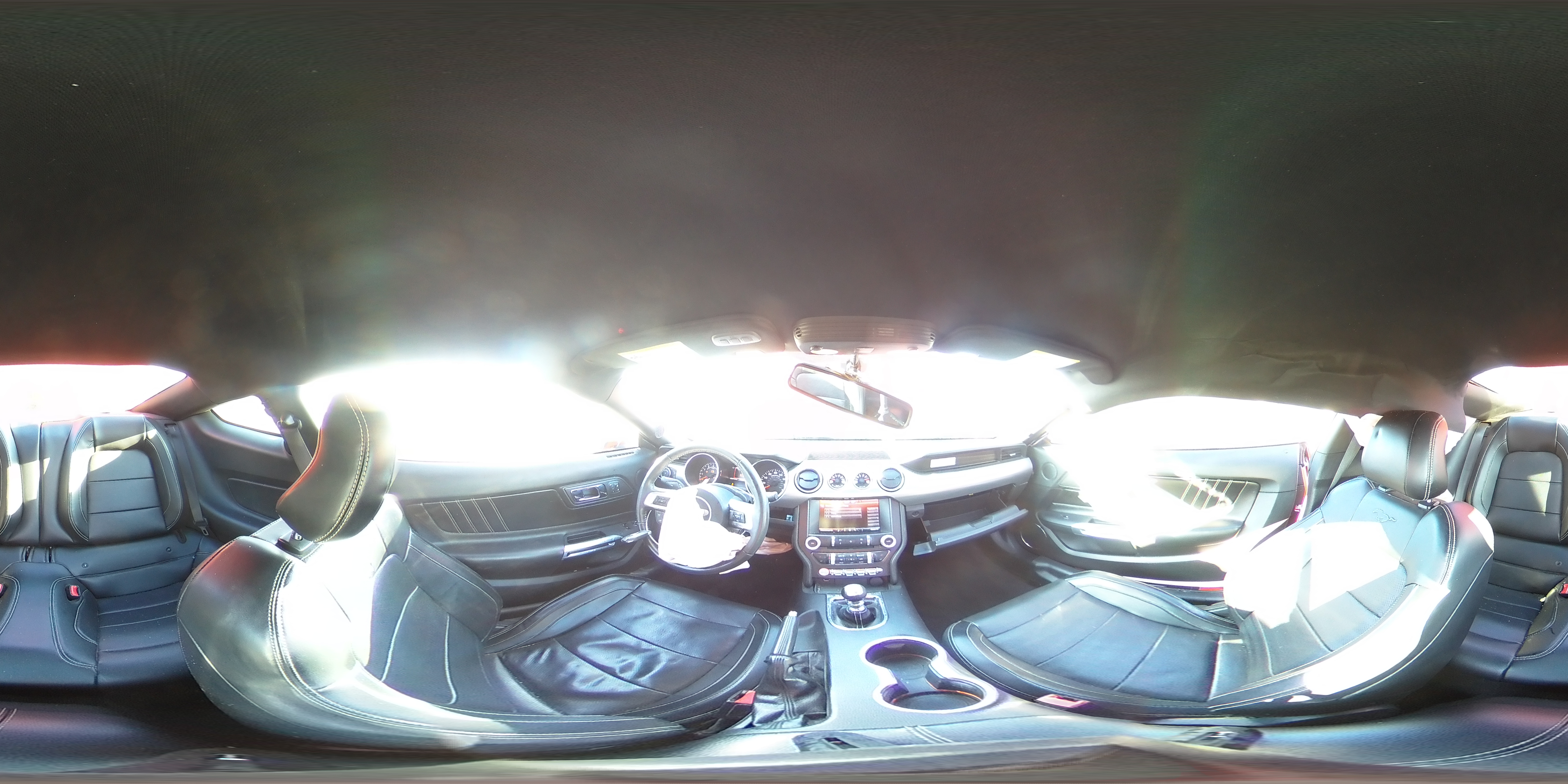 2015 Ford Mustang VIN 1FA6P8CFXF5321520 Copart auction photo, front end / side damage thumbnail 12