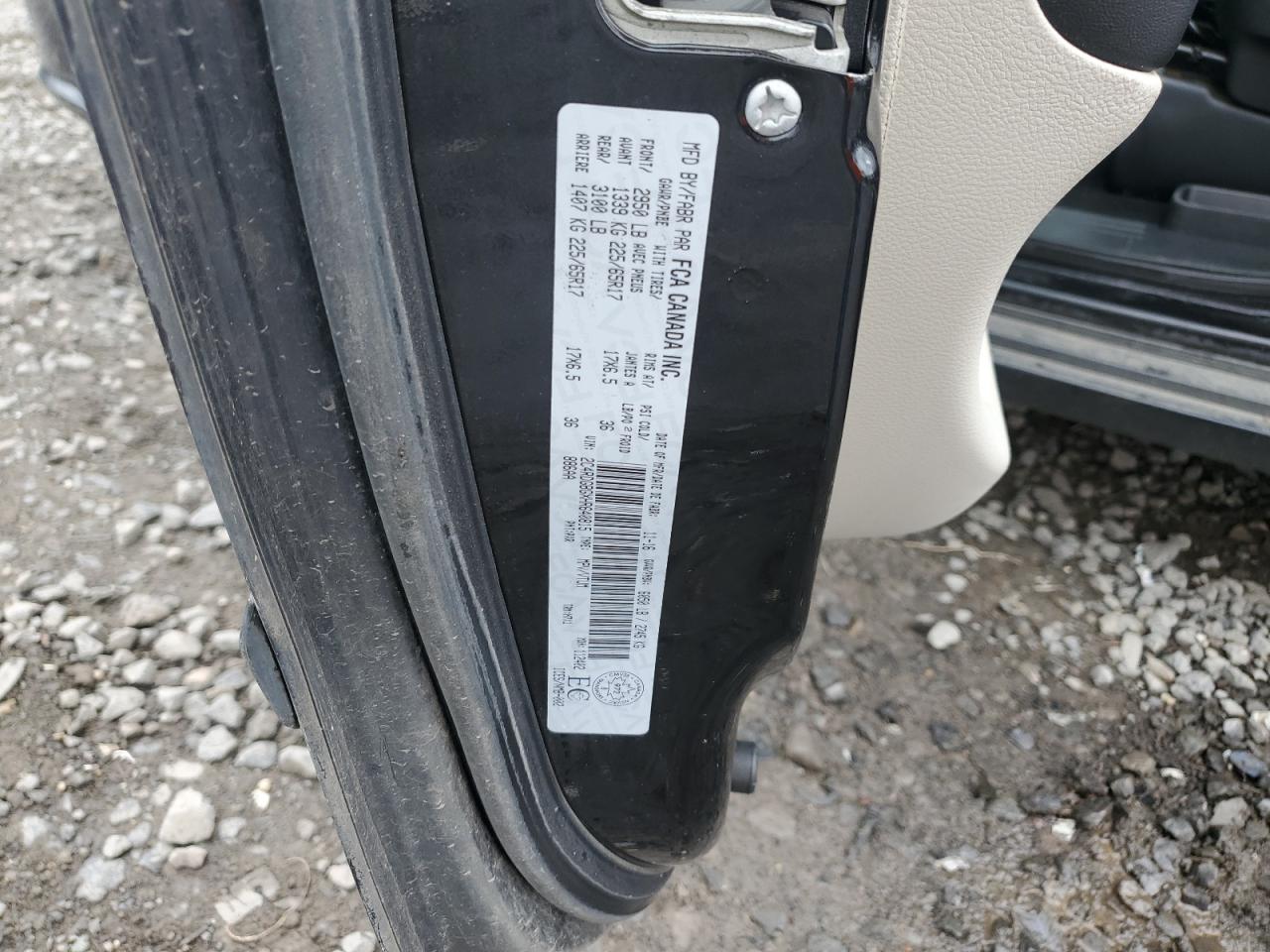 2017 Dodge Caravan VIN 2C4RDGBGXHR640815 Copart auction photo, mechanical damage thumbnail 13