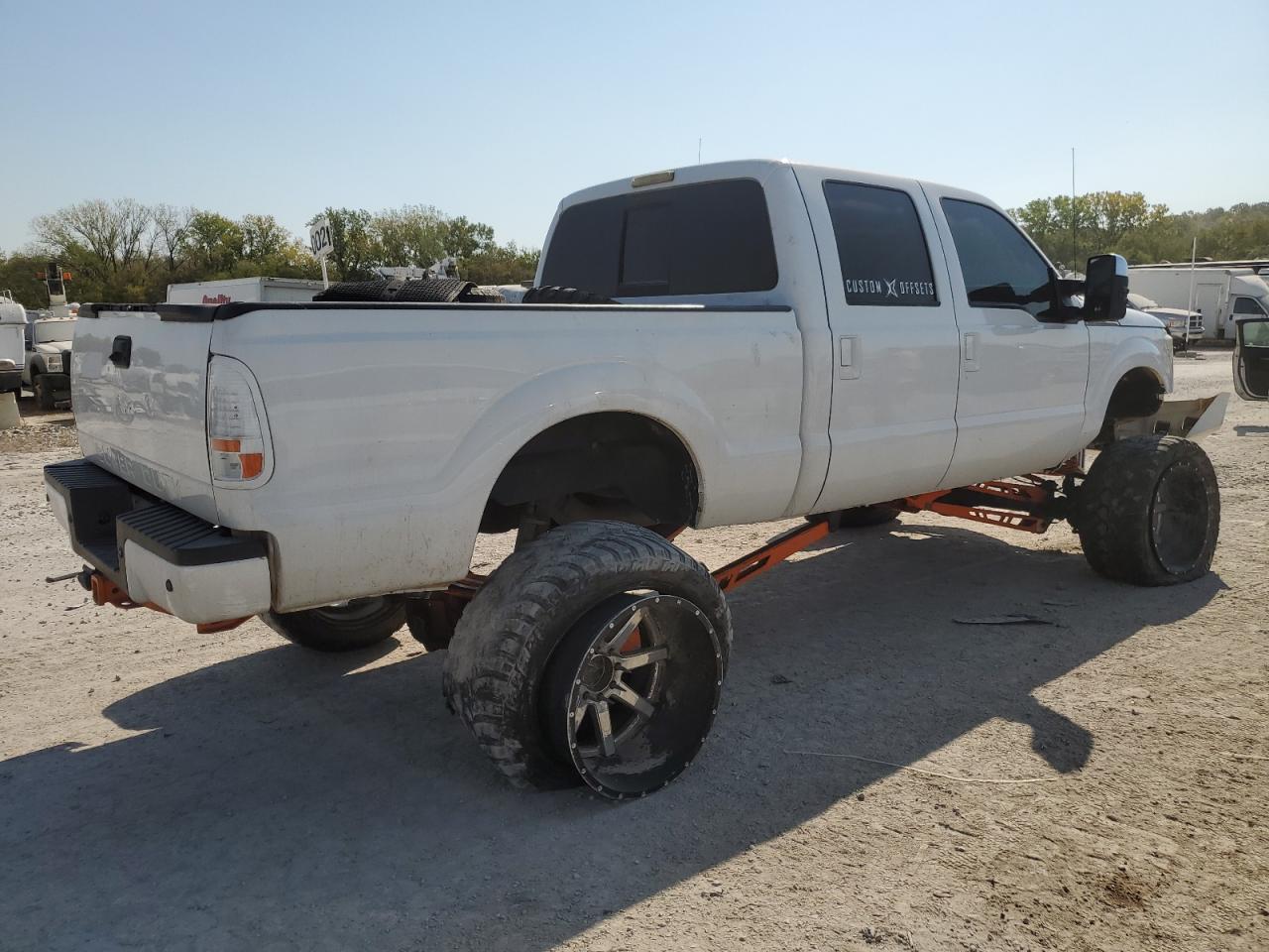 2012 Ford F250 VIN 1FT7W2BT7CEA69811 Copart auction photo, front end damage thumbnail 3