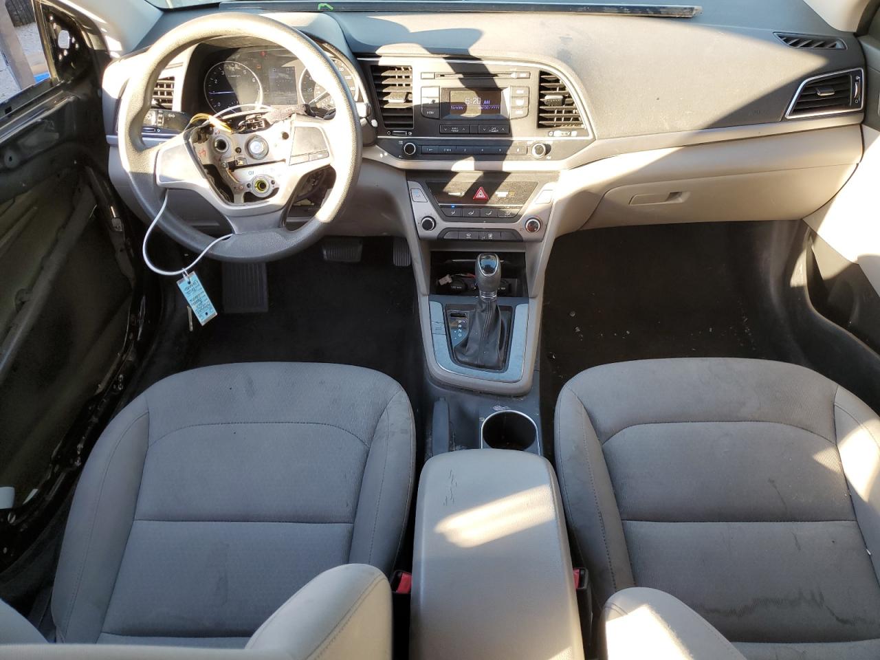 2017 Hyundai Elantra VIN KMHD74LF5HU122017 Copart auction photo, all over damage thumbnail 8