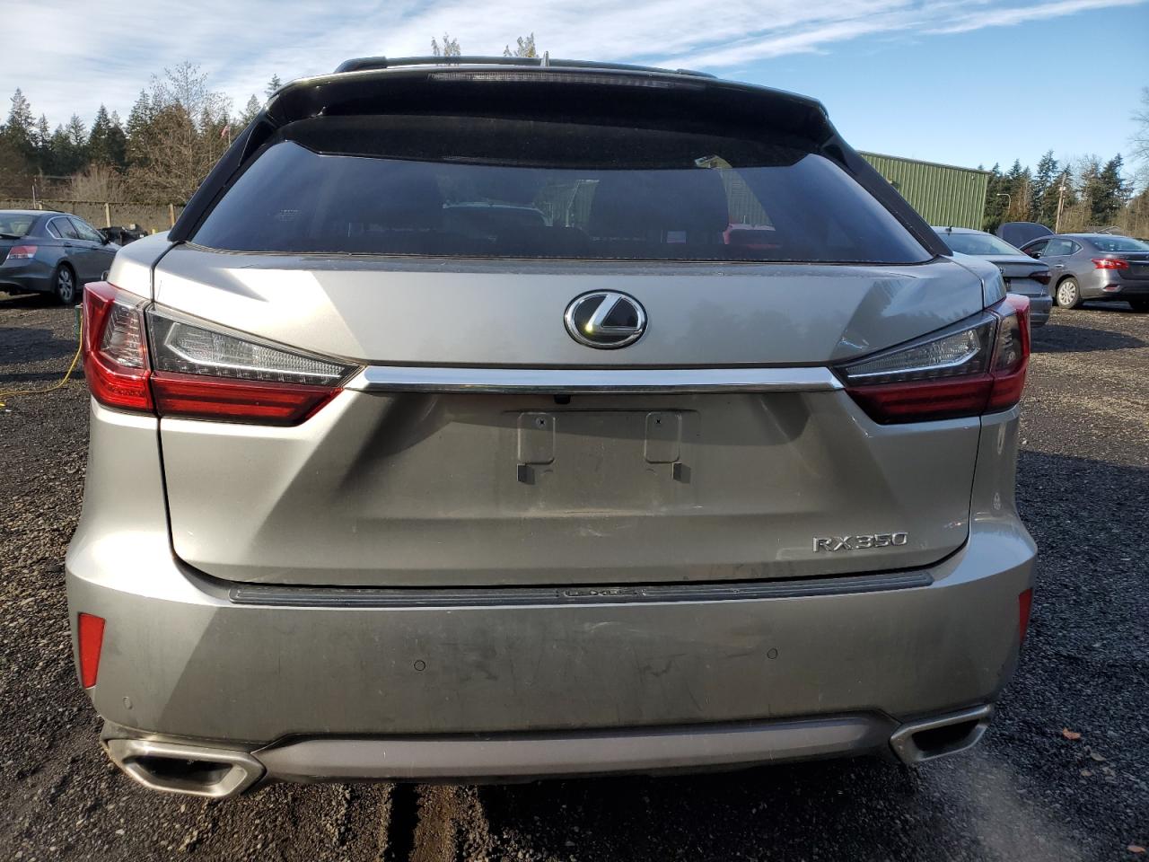 2018 Lexus RX VIN JTJBZMCA4J2037968 Copart auction photo, side damage thumbnail 6
