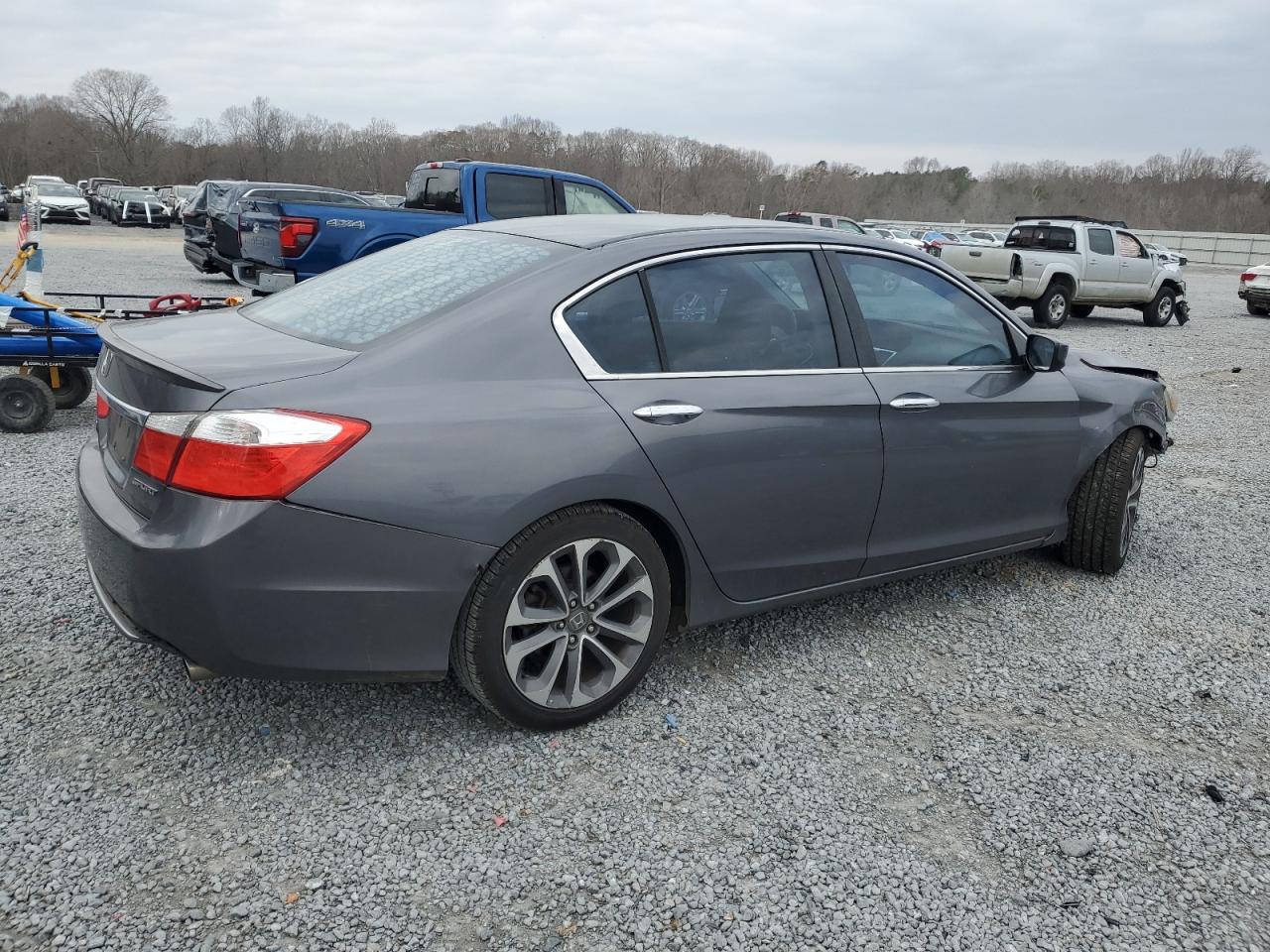 2013 Honda Accord VIN 1HGCR2F50DA161841 Copart auction photo, front end / minor dent/scratches damage thumbnail 3
