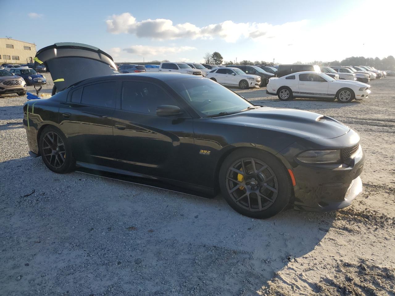 2017 Dodge Charger VIN 2C3CDXGJ6HH635065 Copart auction photo, rear end / mechanical damage thumbnail 4
