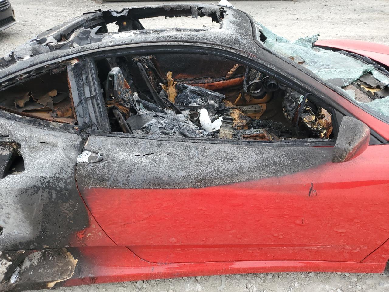 2007 Ferrari F430 VIN ZFFEW58A070155027 Copart auction photo, burn - engine / burn - interior damage thumbnail 11