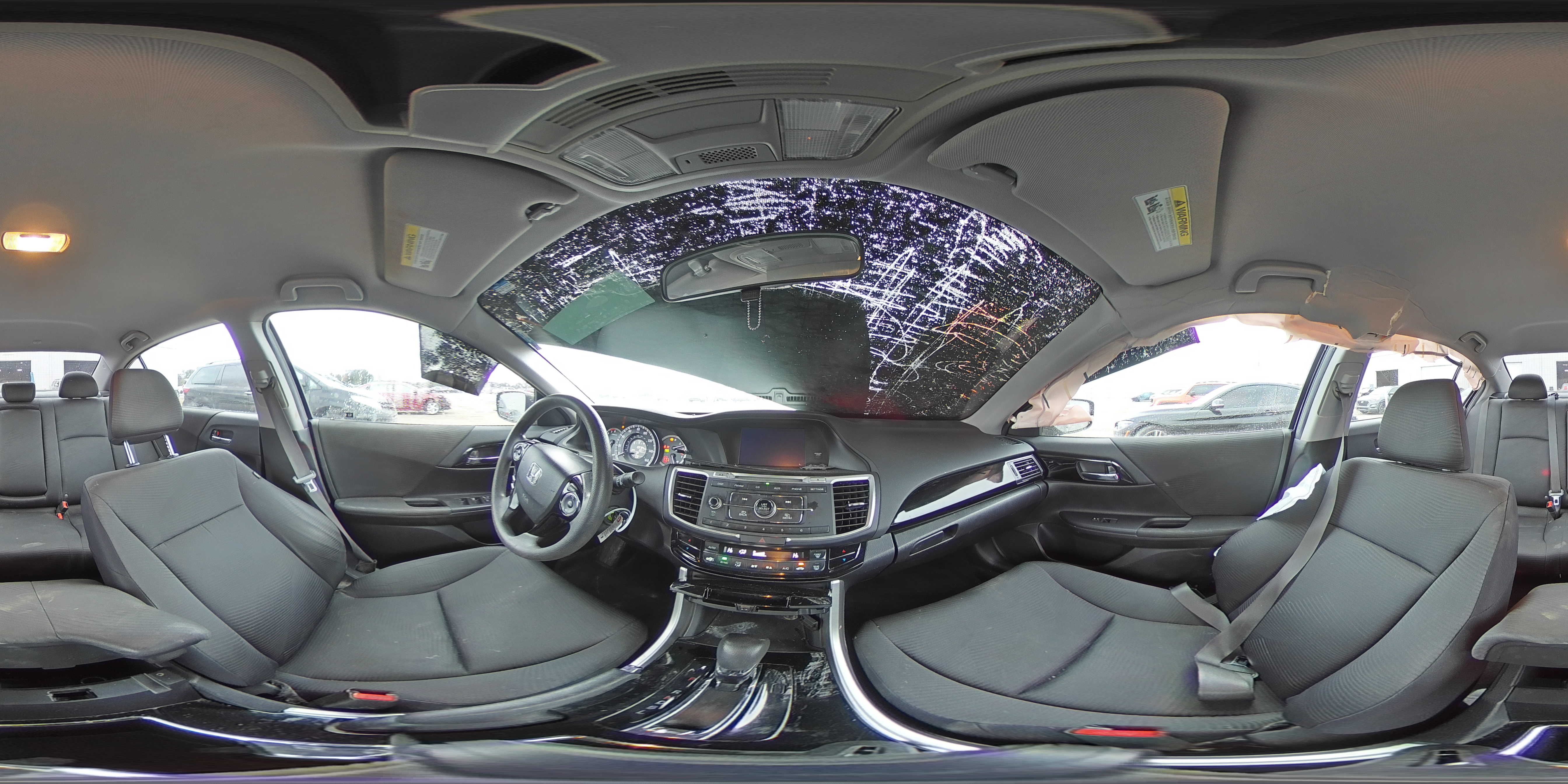 2017 Honda Accord VIN 1HGCR2F32HA109549 Copart auction photo, rear end damage thumbnail 14