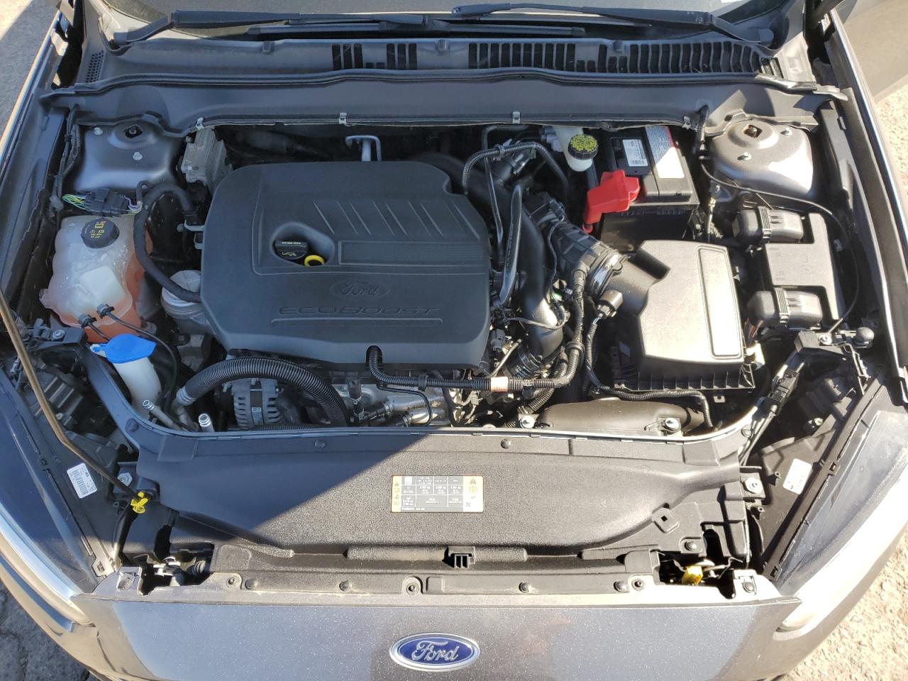 2014 Ford Fusion VIN 3FA6P0HD0ER274602 Copart auction photo, front end / side damage thumbnail 13
