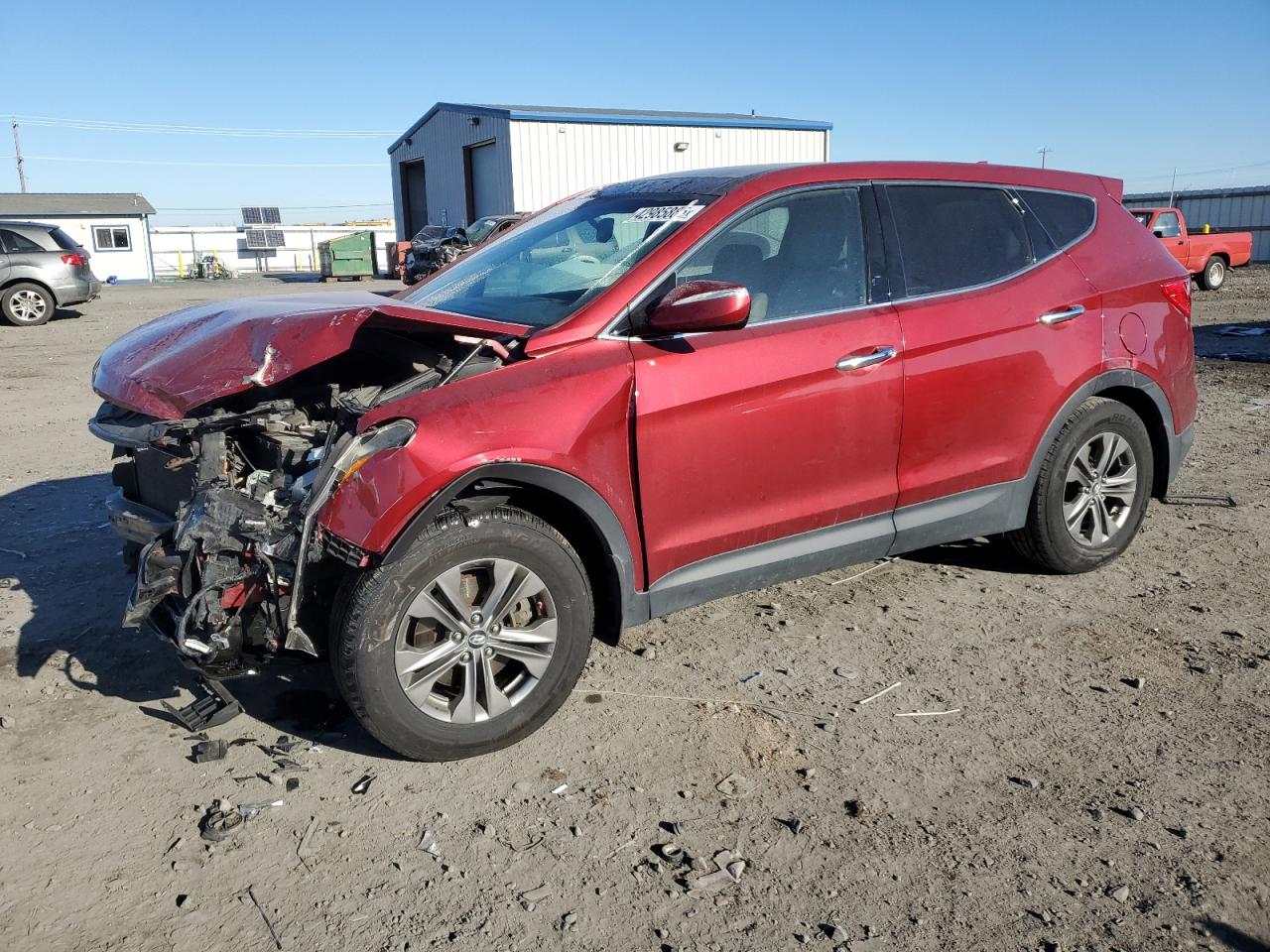 2013 Hyundai Santa Fe VIN 5XYZUDLB2DG034621