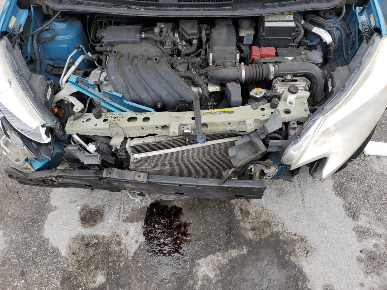 2014 Nissan Versa VIN 3N1CE2CP7EL432357 Copart auction photo, front end damage thumbnail 12