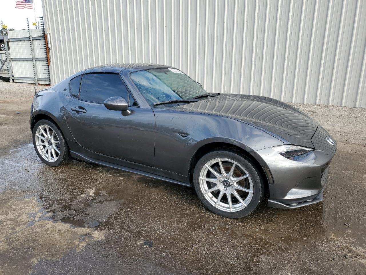 2017 Mazda MX-5 VIN JM1NDAL76H0108837 Copart auction photo, rear end damage thumbnail 4