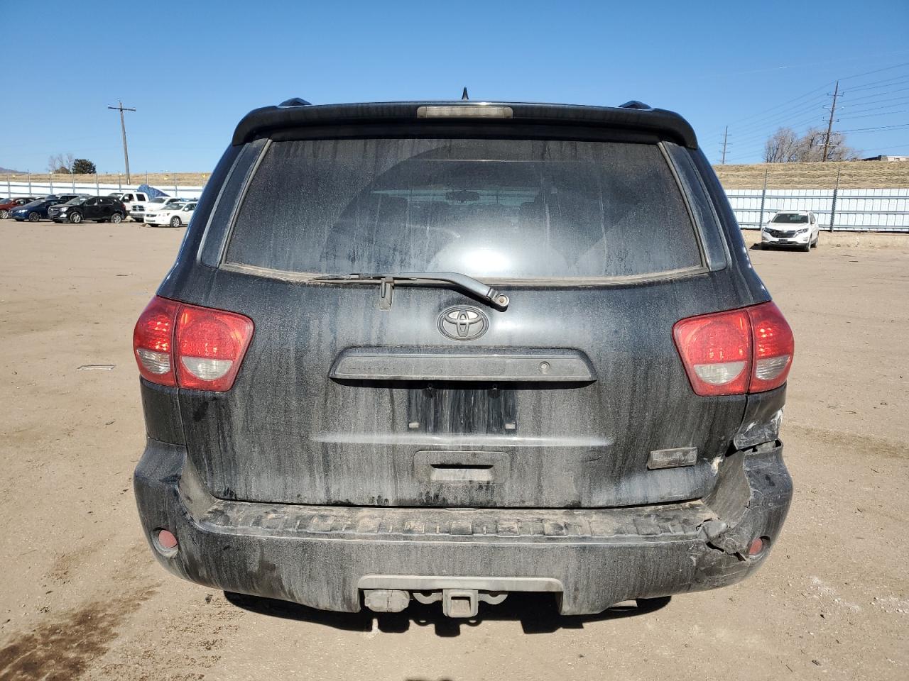 2011 Toyota Sequoia VIN 5TDBY5G14BS045858 Copart auction photo, rear end damage thumbnail 6