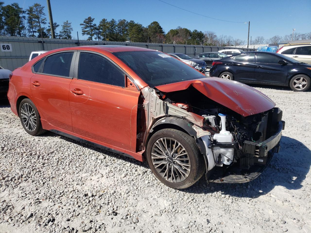 2023 KIA Forte VIN 3KPF54AD3PE669871 Copart auction photo, front end damage thumbnail 4