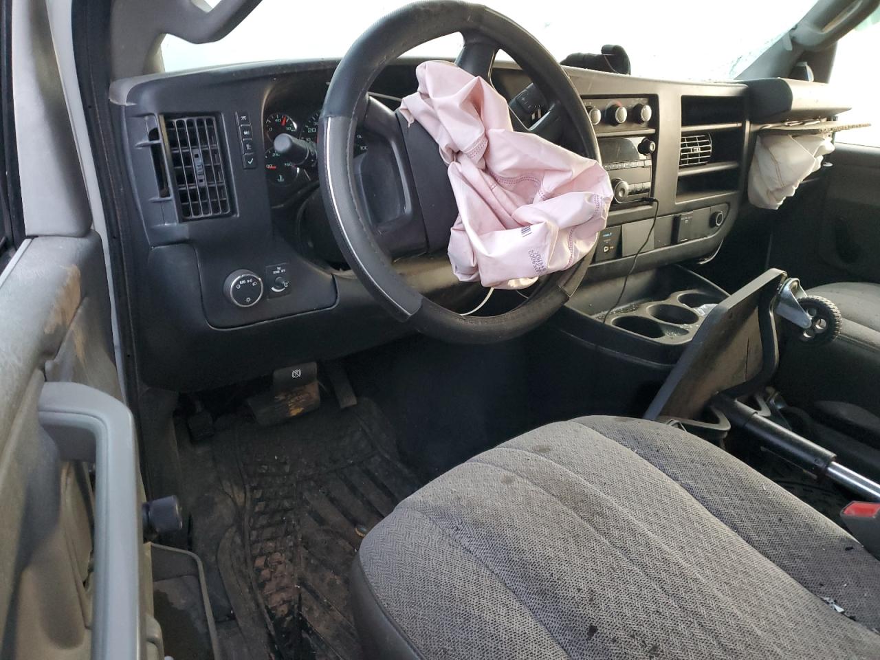 2016 Chevrolet Express VIN 1GB0GRFF2G1127336 Copart auction photo, all over damage thumbnail 8