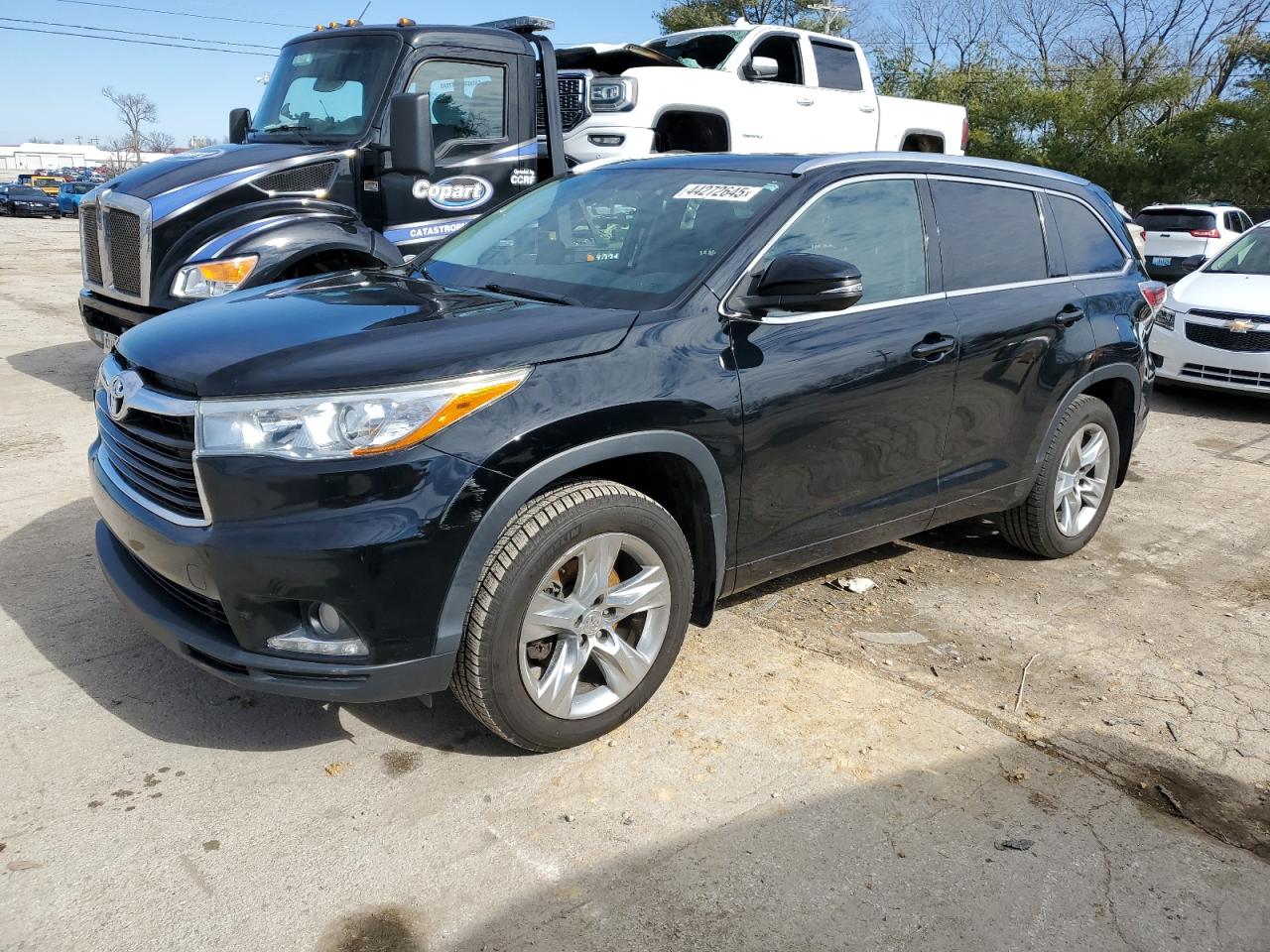 2015 Toyota Highlander VIN 5TDDKRFH5FS209396