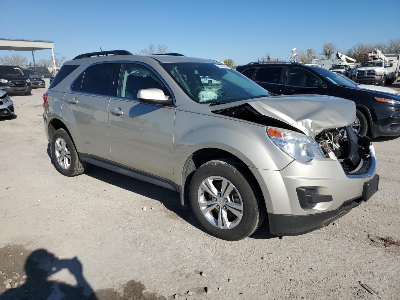 2015 Chevrolet Equinox VIN 2GNALBEK3F6387040 Copart auction photo, front end / mechanical damage thumbnail 4